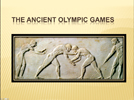 Ancient olympics